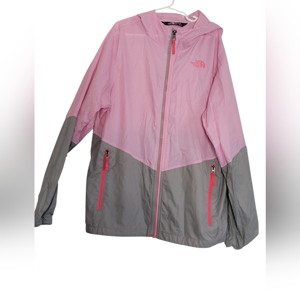 The North Face Pink and Gray Jacket